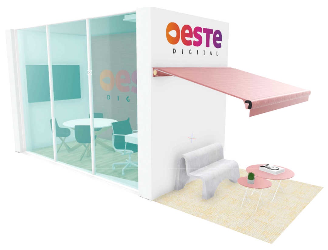 Diseño caseta de venta de OESTE